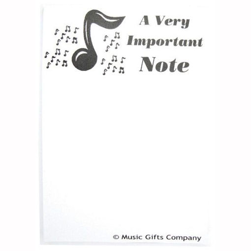Picture of VERY IMPORTANT NOTE NOTEPAD